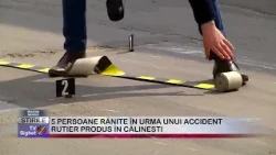 5 PEOPLE INJURED FOLLOWING A CAR ACCIDENT IN CĂLINEȘTI