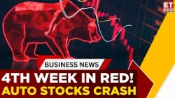 Nifty Ends 4th Week In Red! Crude, Auto Stocks & GDP Shape Market Moves | Business News | ET Now
