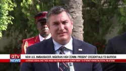 NEW US AND NIGERIAN ENVOYS PRESENT CREDENTIALS.