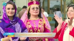 Bakının mərkəzində "Kəlağayı" yürüşü keçirildi | Canlı Yayım