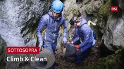 Climb&Clean: Scaling extreme walls and collecting tons of trash | Sottosopra | RSI