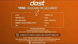 Dost TV Broadcast Frequency Updated! | New Satellite Information