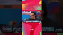 Hollman Morris says goodbye to El Calentao news show