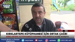 Rize Kırklartepe Library faces risk of closure