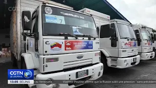 The Chinese community in Venezuela collects 500 tons of relief supplies