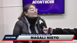 Marcos Juárez: Neighborhood protest in the city