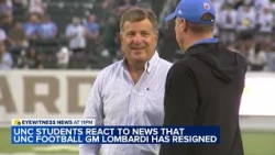 UNC football GM Lombardi resigns amid ongoing investigation