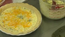 Salmon and Spinach Quiche