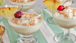 PINEAPPLE MOUSSE 🍍 | REFRESHING, NO-BAKE Dessert (Quick and Easy)