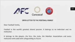 Three Soccer Confederations Issue Open Letter Criticizing FIFA, Urging Third-Party Review and Cit...