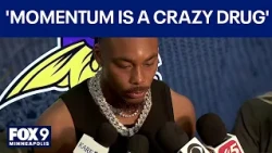 Vikings locker room after 39-22 win over Packers: 'Momentum is a crazy drug'