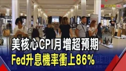 US August CPI up 3.4% YoY as expected, Core CPI up 0.3% MoM beating estimates; US stocks break 4-...