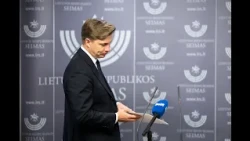 Pamatykite spaudos konferenciją: premjeras M. Sinkevičius paskelbė savo ministrų kabineto sudėtį