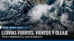 Trudy threatens southern Mexico with heavy rains as Simon weakens