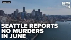 Seattle records first homicide-free June since 1970