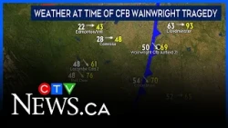 The Cold Front Involved in the CFB Wainwright Tragedy; Maritimes Weather Update