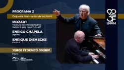 OFUNAM Third Season 2026 | Program 2 | Enrique Diemecke | Jorge Federico Osorio | Mozart
