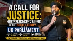A CALL FOR JUSTICE: JASS SINGH SPEAKS IN THE SIKH LOBBY OF UK PARLIAMENT