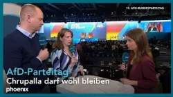 Interview mit Ann-Katrin Müller (Der Spiegel) und Justus Bender (FAZ) beim AfD-Parteitag