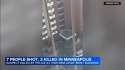 Video shows people running from a mass shooting in downtown Minneapolis