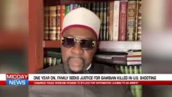 FAMILY OF SLAIN GAMBIAN NATIONAL RENEWS APPEAL FOR INFORMATION A YEAR AFTER US SHOOTING.
