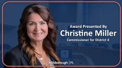 Commissioner Christine Miller presents Hispanic Heritage Month