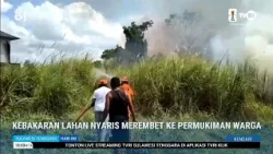 BRUSH FIRE NEARLY SPREADS TO RESIDENTIAL AREA
