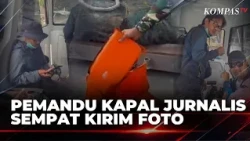 Sebelum Hilang Kontak, Pemandu di Kapal Jurnalis Sempat Kirim Foto Gunung Anak Krakatau | BERUT