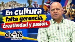 Enegildo Peña nos habla de las carencias que tiene la cultura en Santiago. #supertv55 #diario55