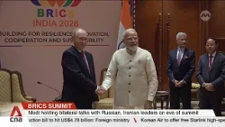 India's Modi holds talks with Russian, Iranian leaders on eve of BRICS summit