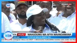 Maafisa wa umma waandamana hadi Afya House, Nairobi wakitaka ajira za kudumu