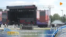 Indul az év bulija – szerdán nyit a 18. Campus Fesztivál