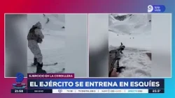 The Demanding Training of the Argentine Army on Skis in Mendoza