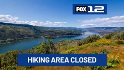 Popular hiking destination closed due to Lyle Hill Fire