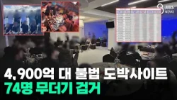 Illegal Gambling Ring Laundering 490 Billion Won Caught... 74 Arrested / JIBS / Jeju / 10/27/2026
