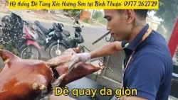 Ăn sập Phan Thiết, Khám phá quán Dê quay nổi tiếng nhất Bình Thuận l TV Bình Thuận