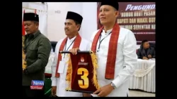 KPU KAB PASMAN PENGUNDIAN NOMOR URUT PASANGAN CALON BUPATI DAN WAKIL BUPATI
