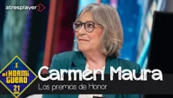 Carmen Maura confiesa el agobio de recibir premios de honor - El Hormiguero