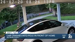 Old Court Road crash in Pikesville underscores neighbors' safety concerns