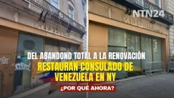FROM TOTAL ABANDONMENT TO RENOVATION: Venezuela's CONSULATE in NY restored, why now?