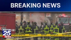 Massive emergency response in Boston after fire at landmark building