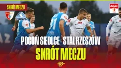 HIGHLIGHTS: POGOŃ SIEDLCE - STAL RZESZÓW | BETCLIC 1ST LEAGUE, MATCHDAY 11. BATTLE FOR ALL THE PO...