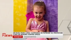 From Dudu to Luísa: campaign by Patos de Minas native will help find a cure for SPG50 for girl fr...