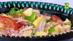 Low Calorie Chicken Salad Recipe | Easy Healthy Meal | Rafia Durrani | Masala TV