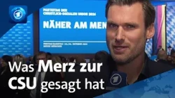 Kurz zusammengefasst: Die Kanzler-Rede auf dem CSU-Parteitag