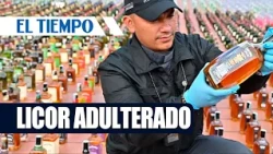 Thousands of bottles of adulterated liquor seized in Mártires | EL TIEMPO