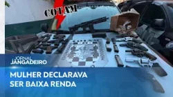WOMAN ARRESTED WITH DRUGS AND OVER R$ 350,000 IN FORTALEZA