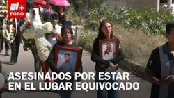 Final farewell to Joselyn and Juan Carlos, youths murdered in Edomex