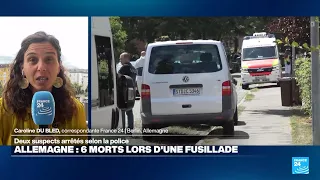 Fusillade en Allemagne : six morts dans un règlement de compte familial • FRANCE 24