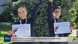 SUCCESS FOR SCM DUNĂREA 2020 GIURGIU AT THE NATIONAL GYMNASTICS COMPETITION